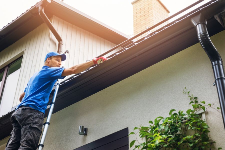 Gutter Cleaning by First Choice Painting & Remodeling