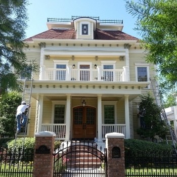 Exterior painting in Bellaire by First Choice Painting & Remodeling
