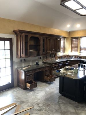 Before & After Cabinet Painting in Huston, TX (1)