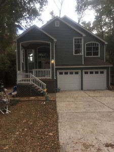 Before & After Exterior Painting in The Woodlands, TX
