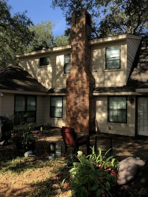 Before and After Exterior House Painting Spring Branch Houston, TX (5)