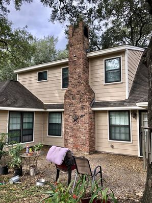 Before and After Exterior House Painting Spring Branch Houston, TX (6)